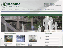 Tablet Screenshot of madida.it